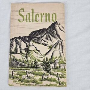 Salerno American Operations WWII Military Person Only Volturno D Day Book 1944
